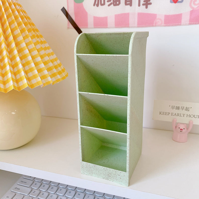 Korean Four Compartment Pen Holder