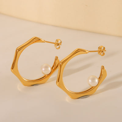 Korean Pearl Earrings