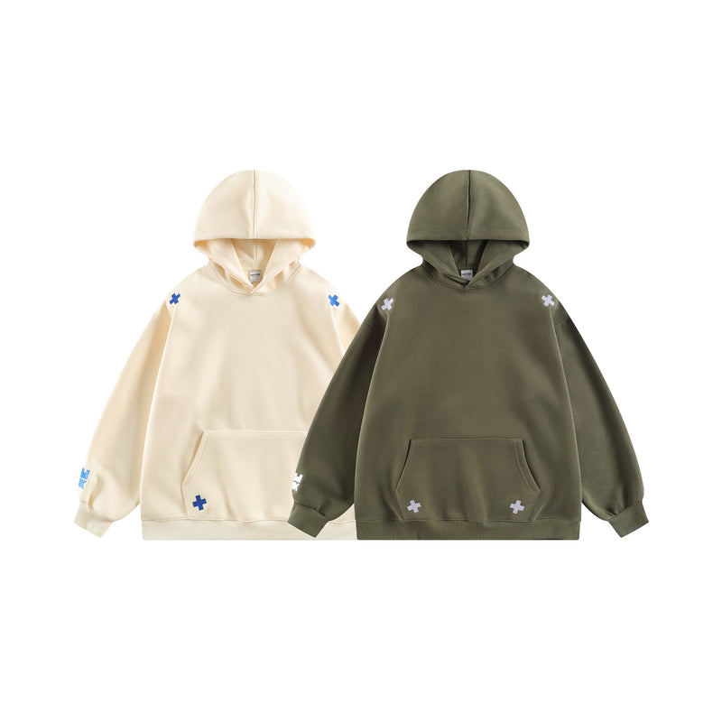 Sweatshirt Ample Col Rond Coréen