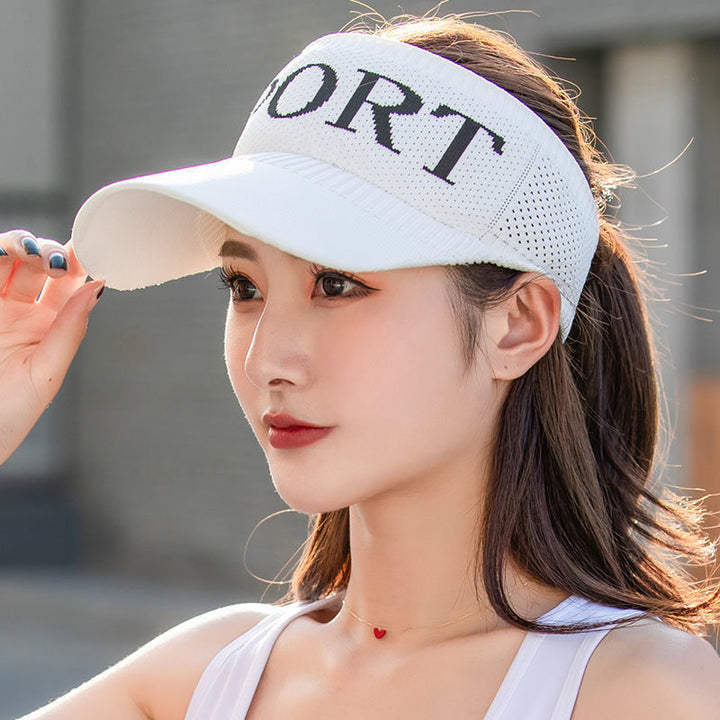 [REST&RECREATION] WIDE SUN VISOR キャップ★新作★韓国★人気 WOMEN NEW ERA TALL VISOR ベージュ 071779857
