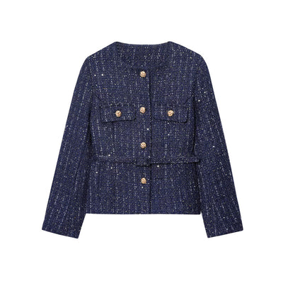 Veste Boutons Métal Coréenne Femme