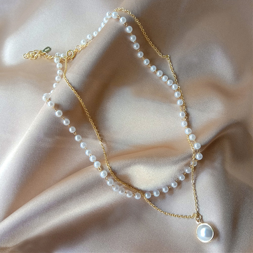 Colier Choker Perle Kpop – KoreanxWear