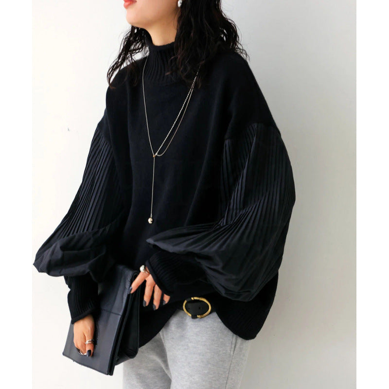 Korean Draped Sweater