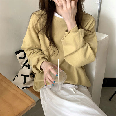 Koreanisches Pastell-Sweatshirt