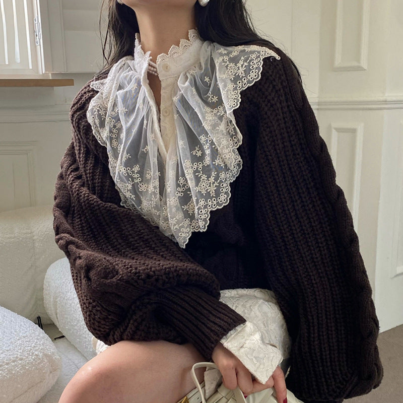 Korean Knitted Sweater Women