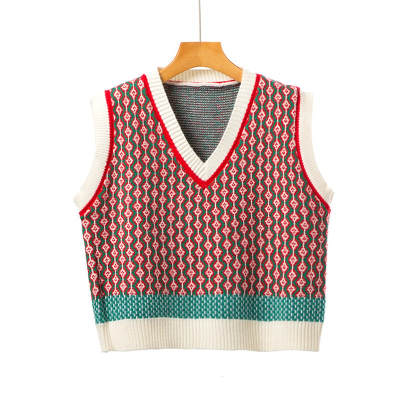 Korean Sleeveless Knitted Vest