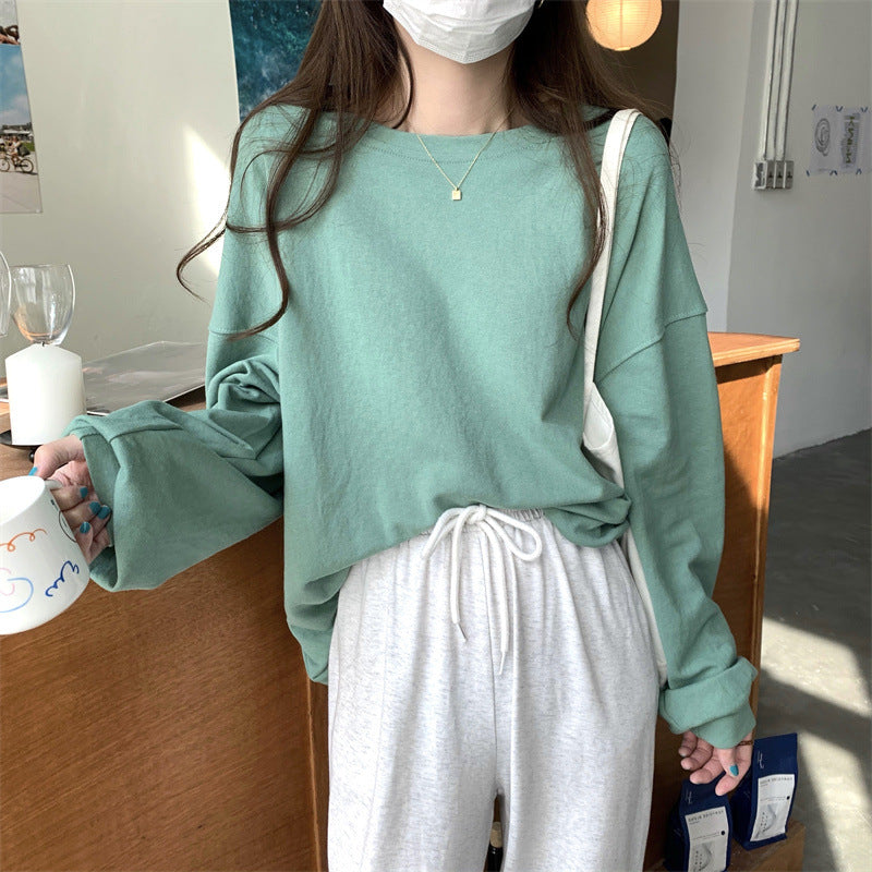 Koreanisches Pastell-Sweatshirt