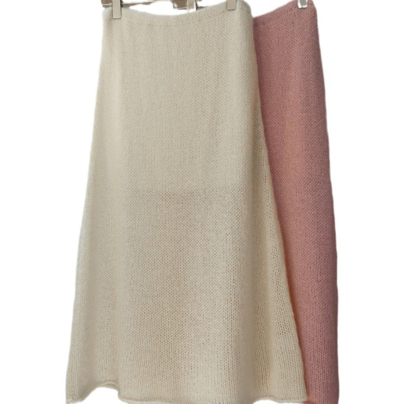 Korean Mohair Long Skirt