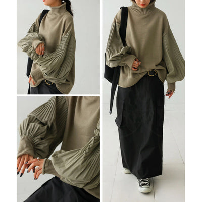 Korean Draped Sweater