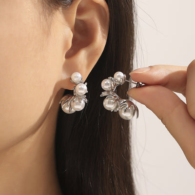 Korean Pearl Earrings