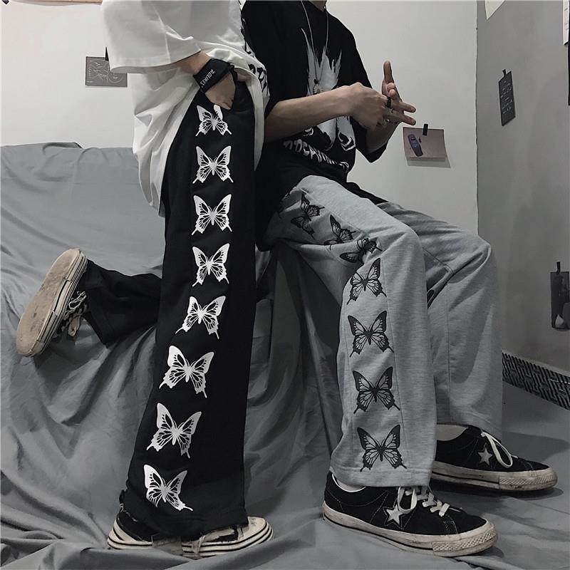 Korean Wide Butterfly Pants