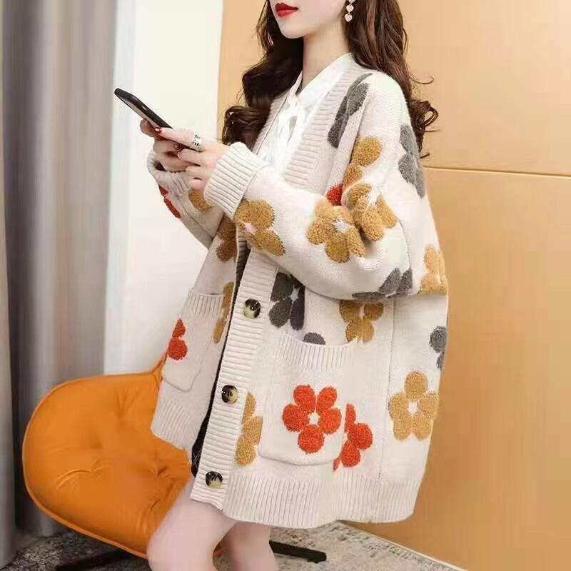 Korean Knitted Cardigan Women