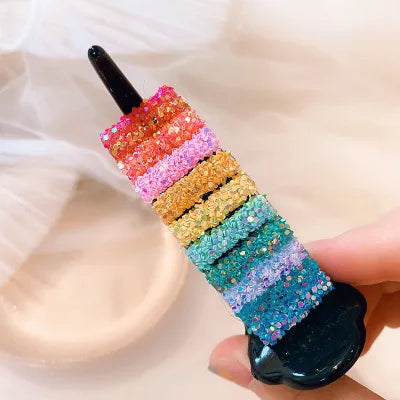 Korean Rainbow Hair Clips