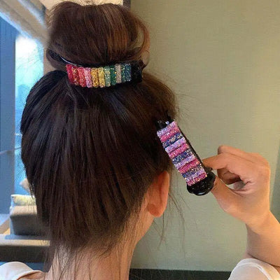 Korean Rainbow Hair Clips