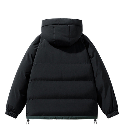 Korean Men's Hooded Thick Jacket