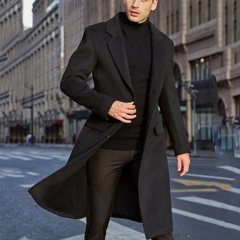 Manteau Long en Laine Coreen Koreanxwear KoreanxWear