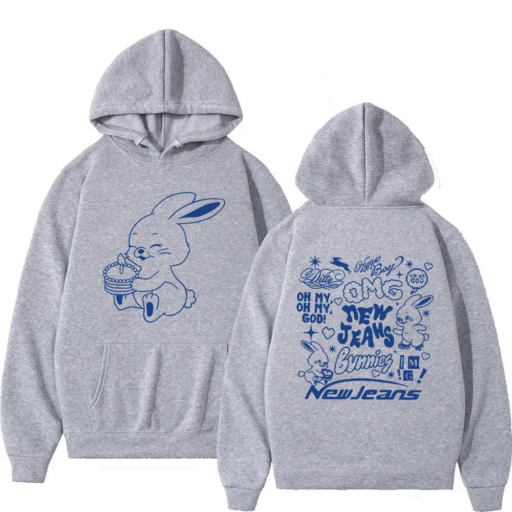 Oversized Hoodie NewJeans | Koreanxwear – KoreanxWear