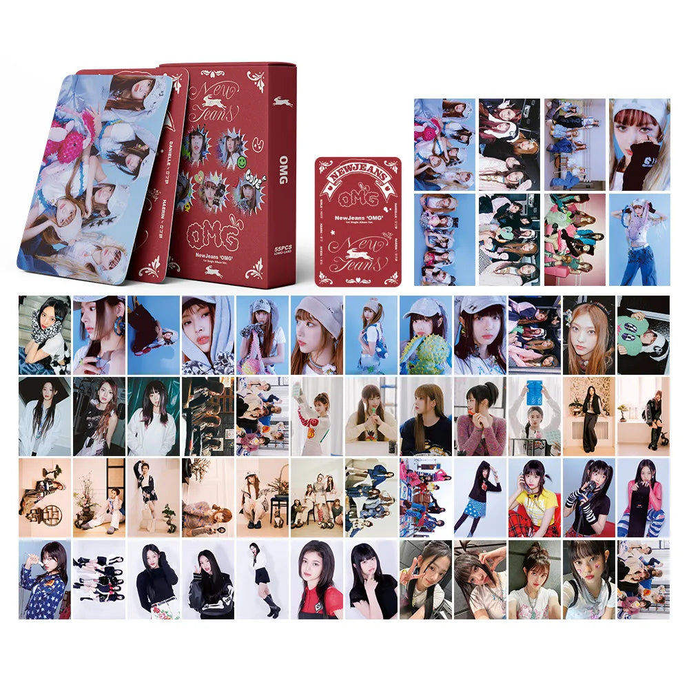 Set of 55 HD NewJeans Photocards | Koreanxwear – KoreanxWear