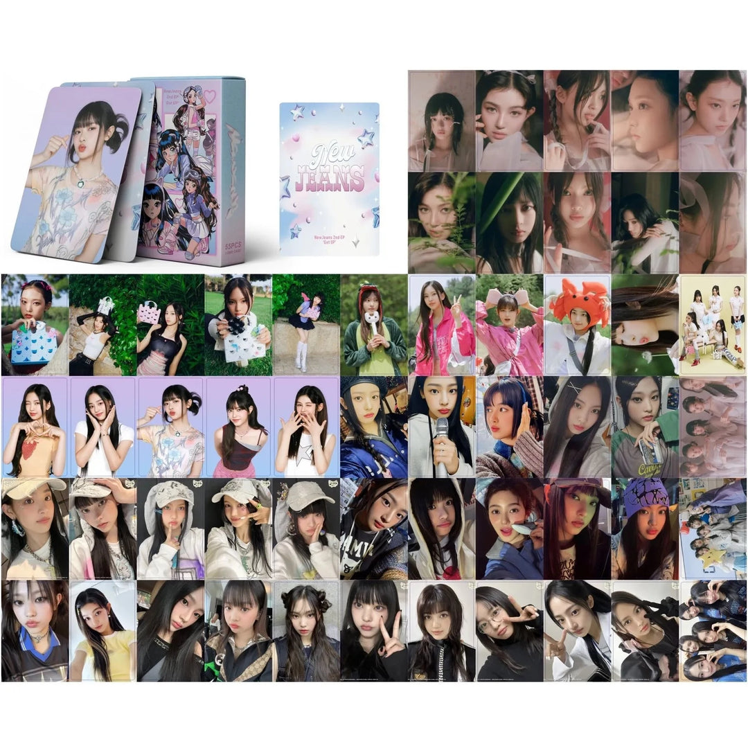 Set of 55 HD NewJeans Photocards | Koreanxwear – KoreanxWear
