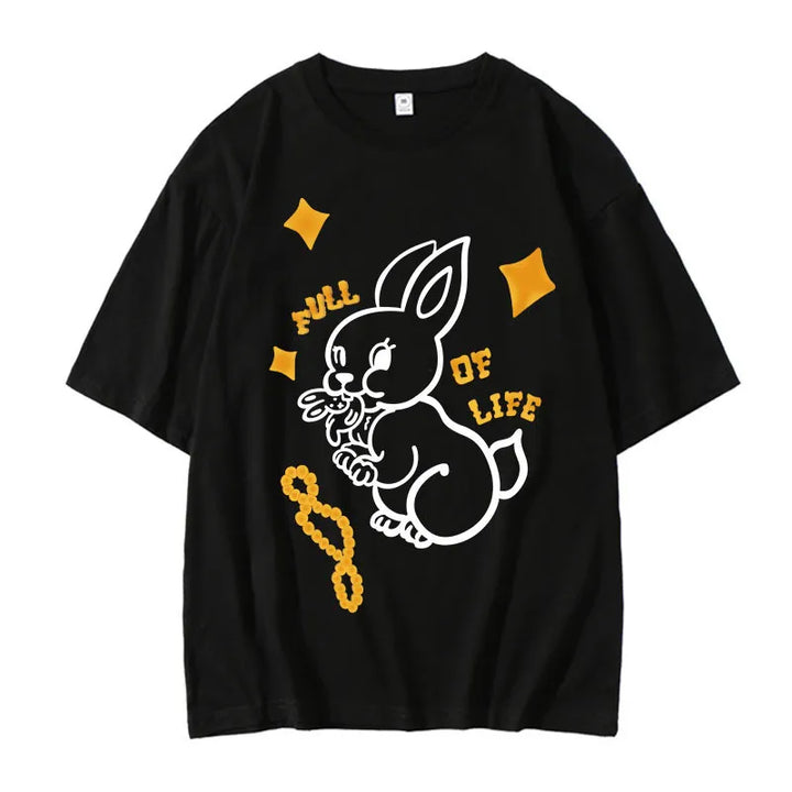 NewJeans Rabbit T-Shirt | Koreanxwear – KoreanxWear