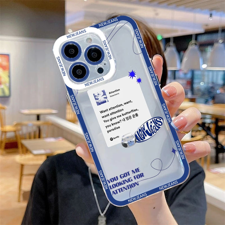 NewJeans ヘリン iPhone 15 Pro Max ケース NewJeans Phone Case for iPhone | Koreanxwear – KoreanxWear