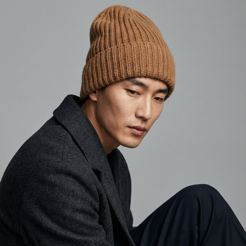 Mannequin adult - Bonnet oversize - Marron