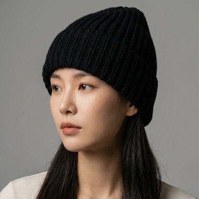 Mannequin adult - Bonnet oversize - Noir