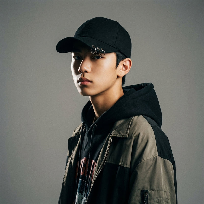 Mannequin teen - Casquette BTS - Noir