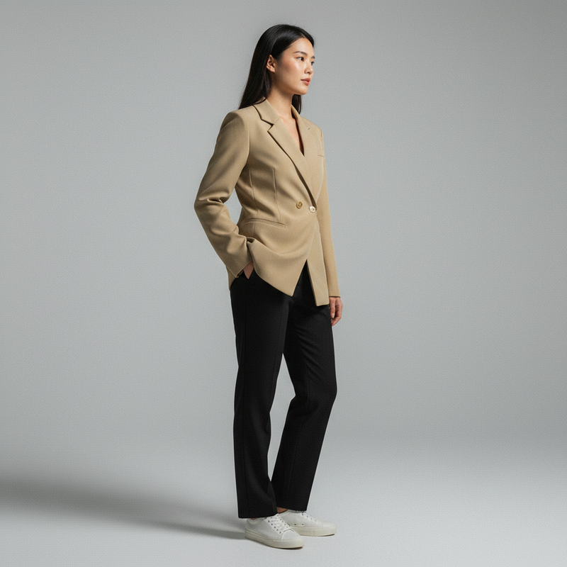 Veste Cintrée Coréenne Femme