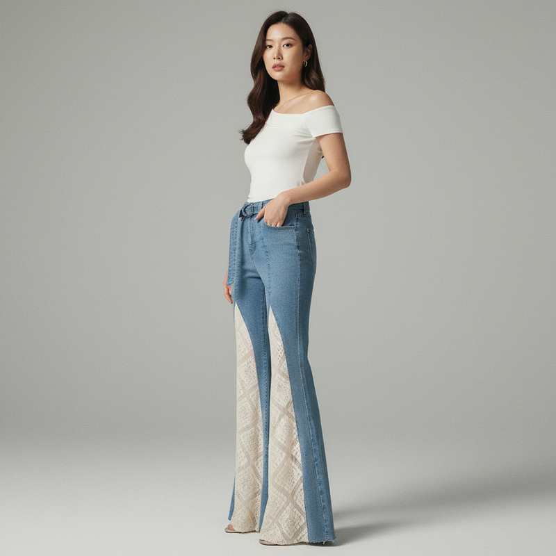 Korealaiset levenevät pitsihousut