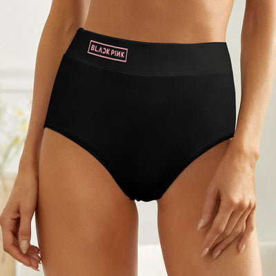 Korean High Comfort Panties - Blackpink