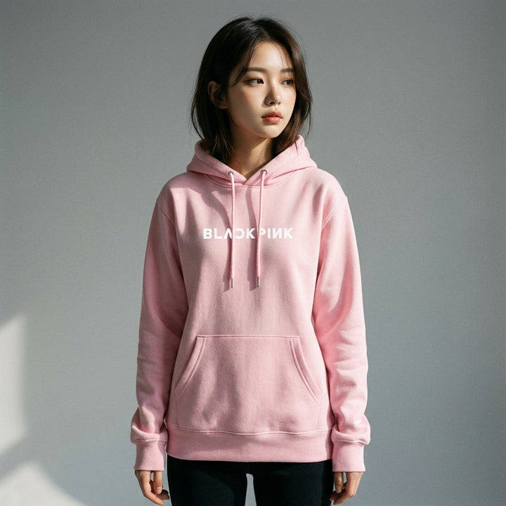 Blackpink PINK Sweatshirt | KoreanxWear