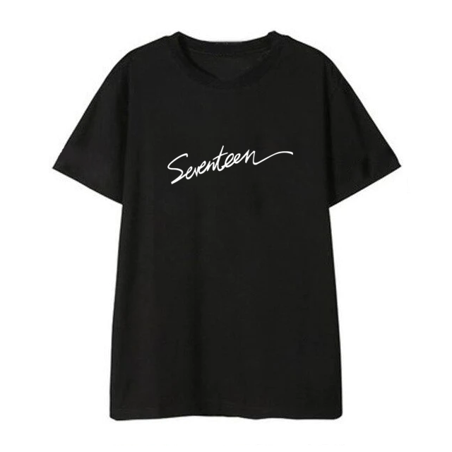 T Shirt Seventeen noir