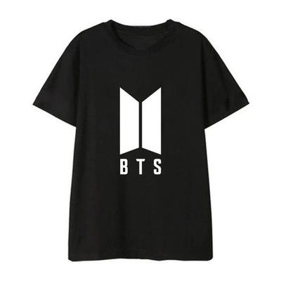 T Shirt BTS Logo noir