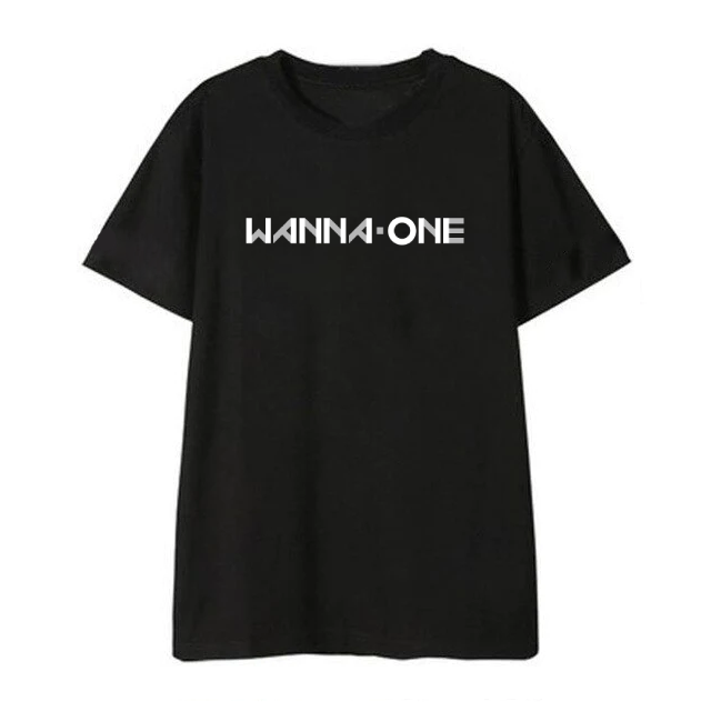 T Shirt Wanna One noir