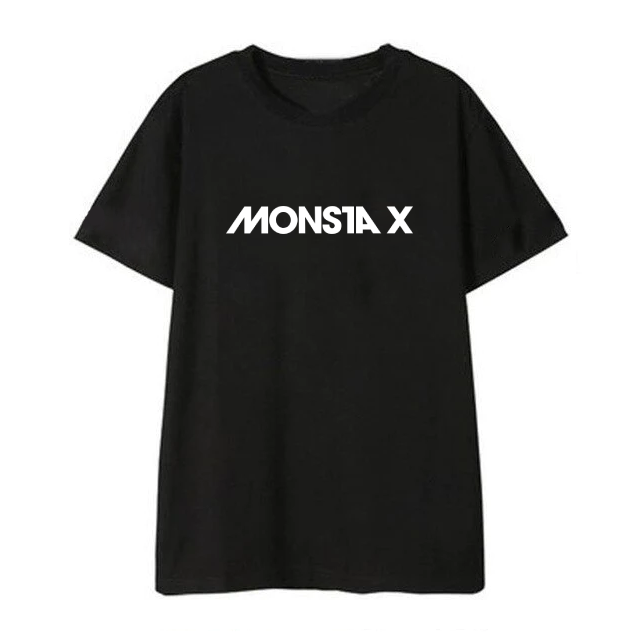 T Shirt Monsta X noir