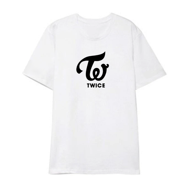 T Shirt Twice blanc