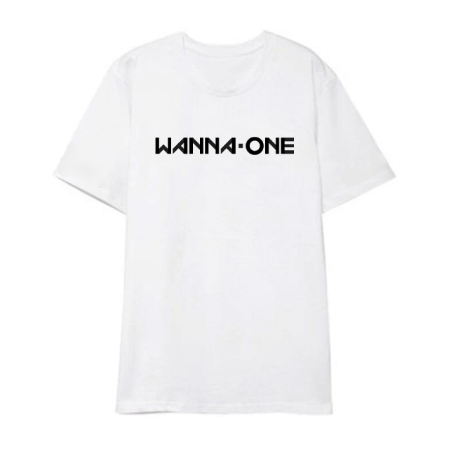 T Shirt Wanna One blanc