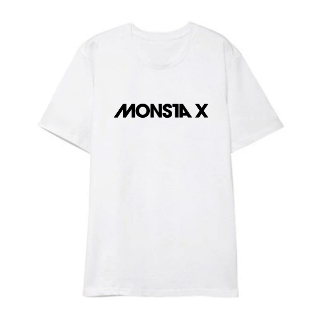 T Shirt Monsta X blanc