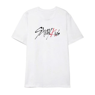 T Shirt Stray Kids Rouge blanc