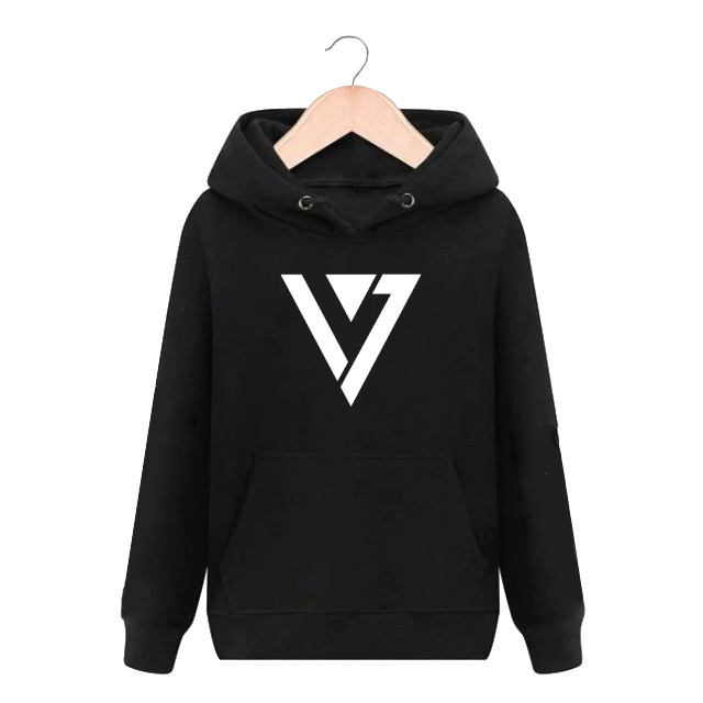 Seventeen Logo Hoodie | KoreanxWear Seventeen Logo Hoodie | KoreanxWear