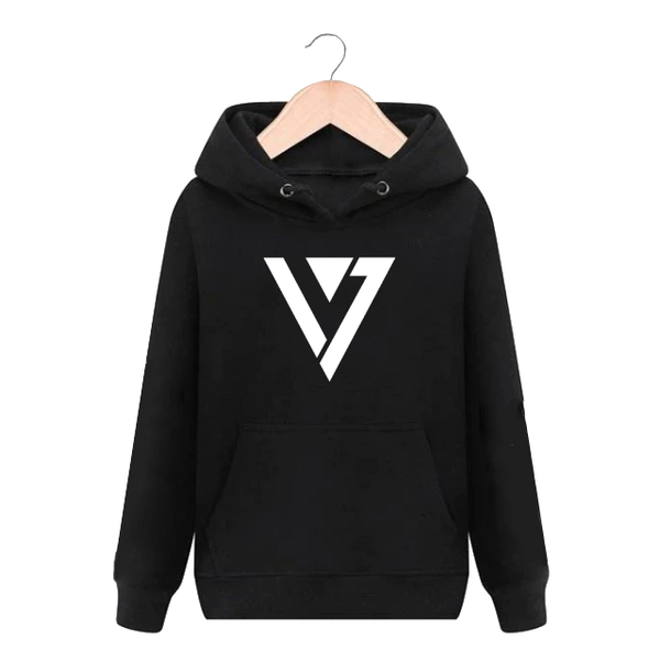 Seventeen Logo Hoodie | KoreanxWear