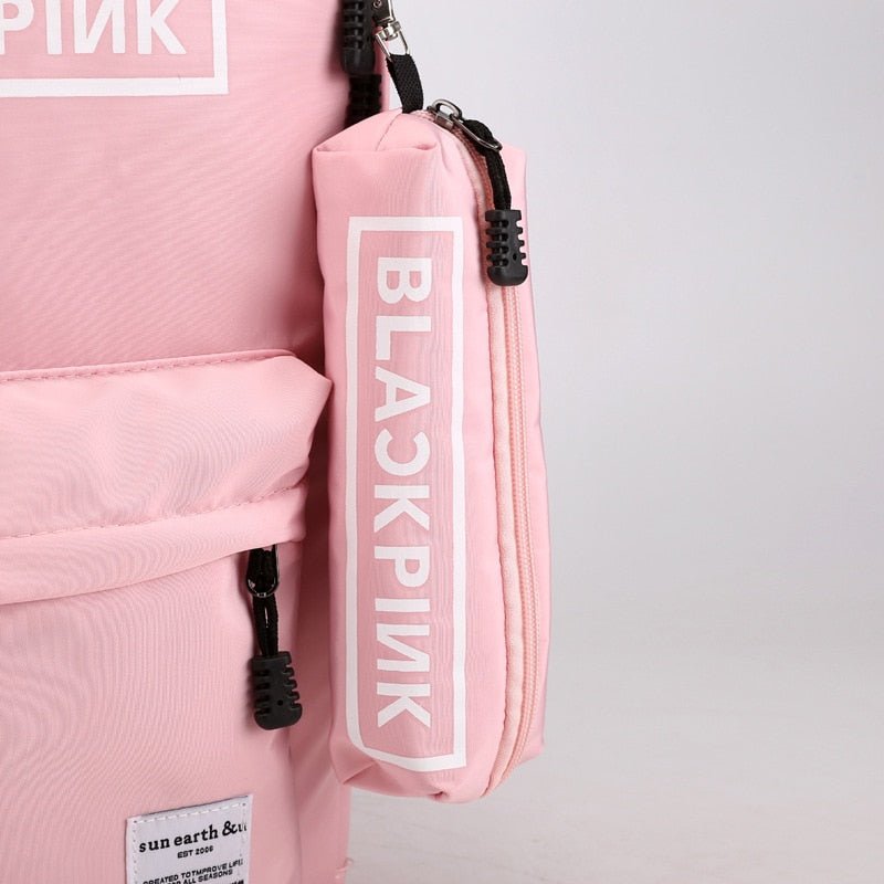 Sac à Dos avec Logo Blackpink - Boutique Coréenne Gomirang