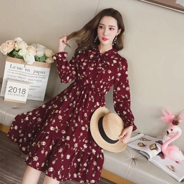 Korean Flower Dress KoreanxWear
