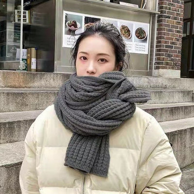 Echarpe tricotée coréenne - KoreanxWear