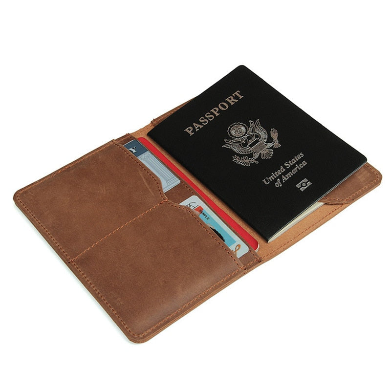 Protège passeport en cuir - KoreanxWear