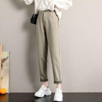 Pantalon en laine coréen - KoreanxWear