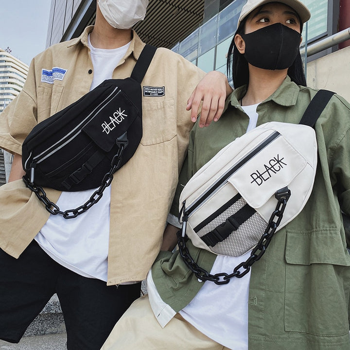 Streetwear fanny pack koreanxwear KoreanxWear