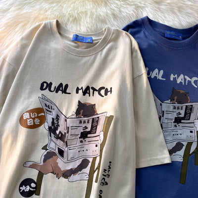 T-shirt coréen Dual Match