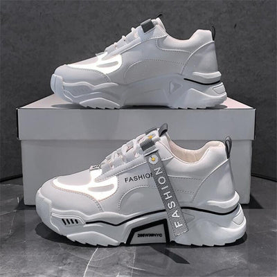 Sneakers vulcanisées à plateforme - KoreanxWear